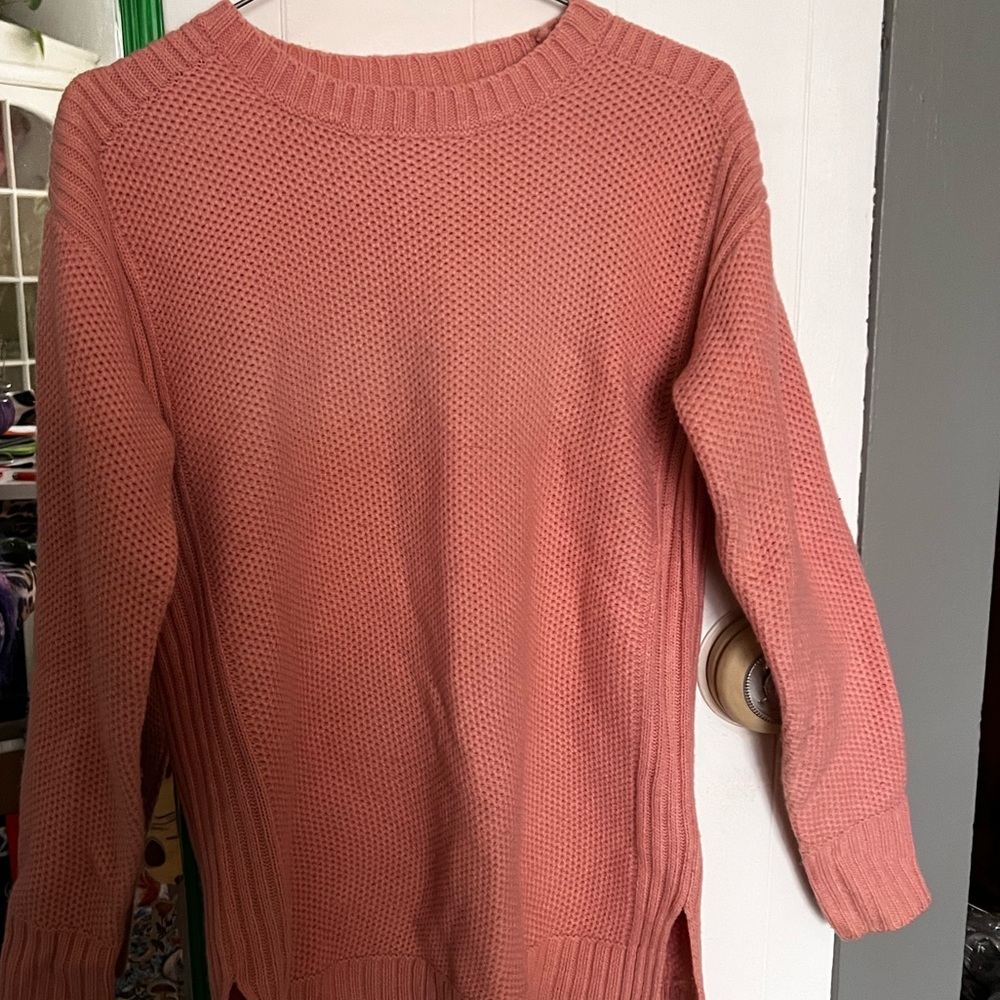 pink sweater from Ana